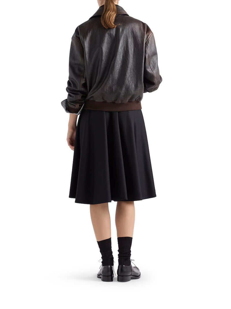 Prada Women Re-Wool Skirt PRADA