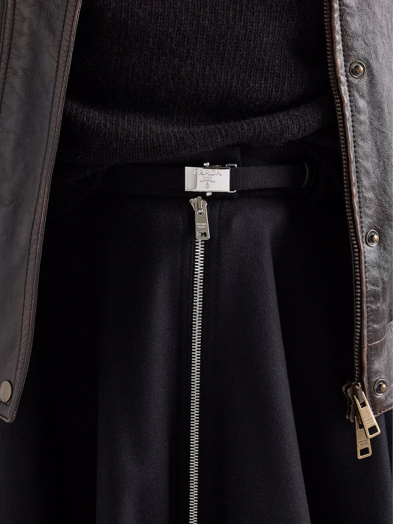 Prada Women Re-Wool Skirt PRADA