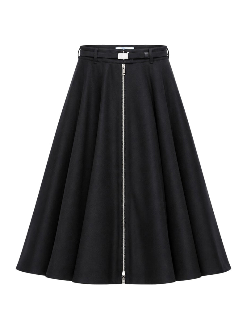 Prada Women Re-Wool Skirt PRADA