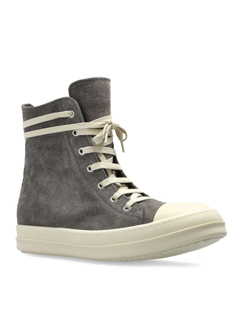 Rick Owens Women Suede High-Top Sneakers RICK OWENS