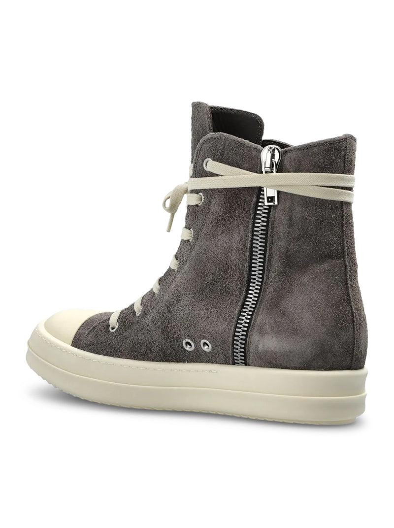 Rick Owens Women Suede High-Top Sneakers RICK OWENS