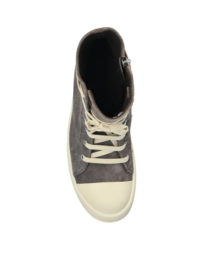 Rick Owens Women Suede High-Top Sneakers RICK OWENS