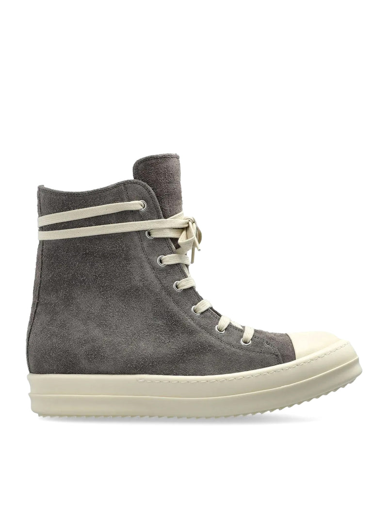 Rick Owens Women Suede High-Top Sneakers RICK OWENS