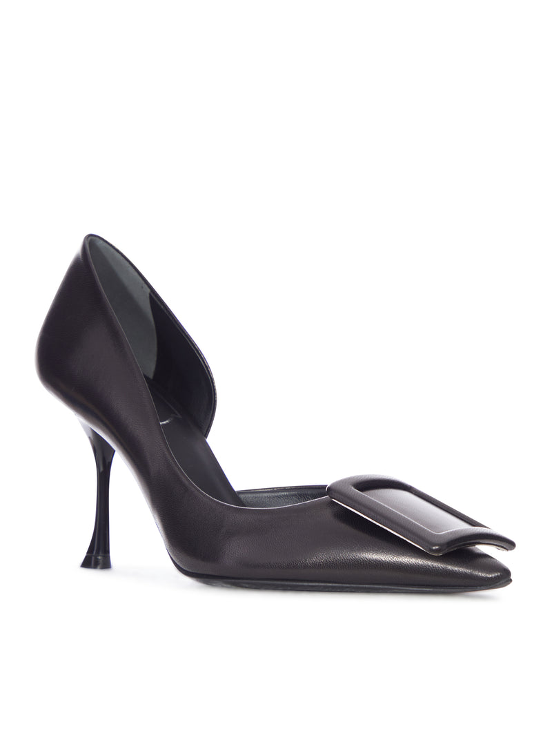 Roger Vivier Women Leather Décolleté With Tone-On-Tone Buckle ROGER VIVIER