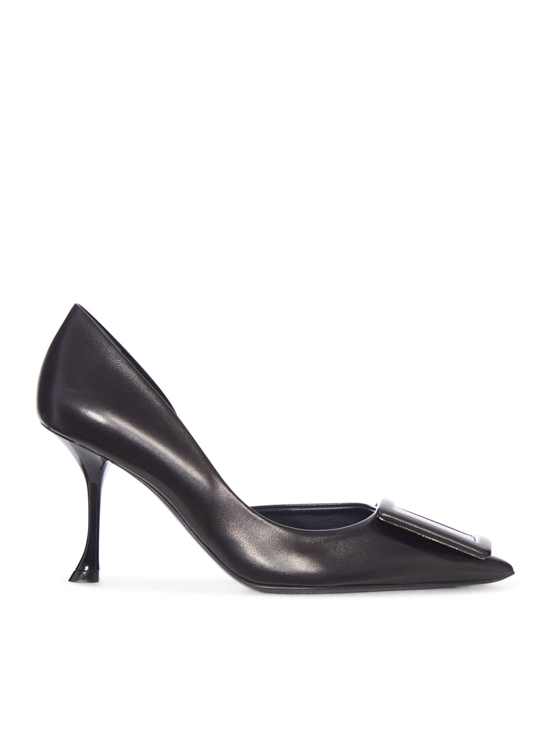 Roger Vivier Women Leather Décolleté With Tone-On-Tone Buckle ROGER VIVIER