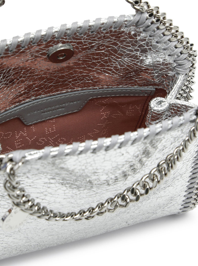 Stella Mccartney Women Shaggy Deer Matt Eco-Leather Micro Tote Bag STELLA MCCARTNEY
