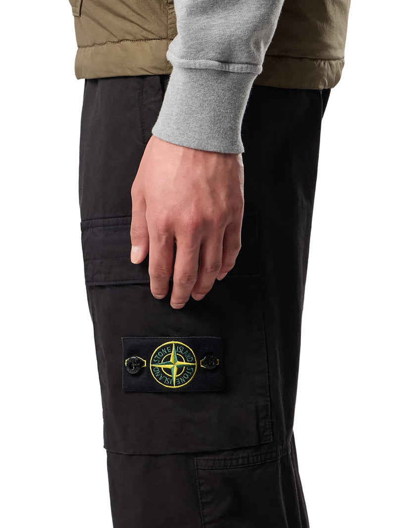 Stone Island Men Regular Tapered Fit Jogger Trousers With An Elasticated Waist STONE ISLAND