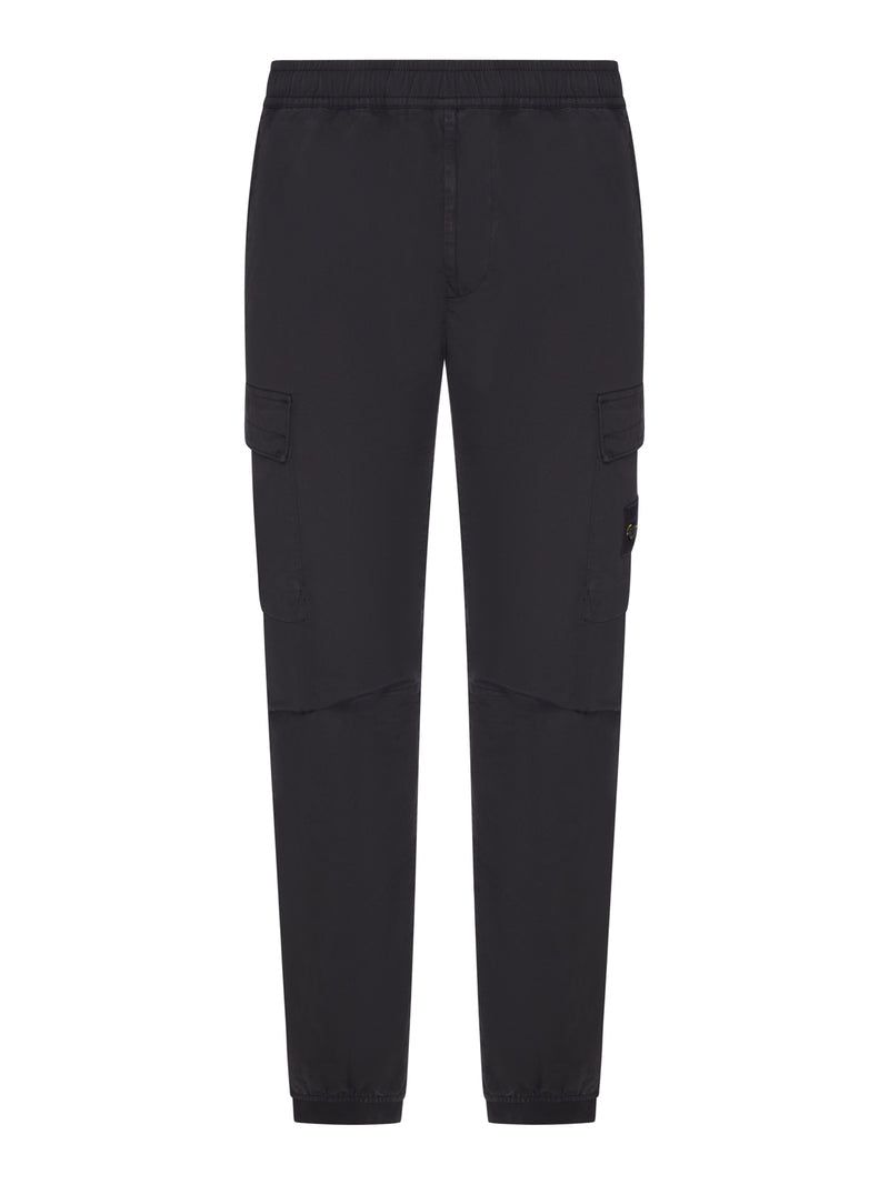 Stone Island Men Regular Tapered Fit Jogger Trousers With An Elasticated Waist STONE ISLAND