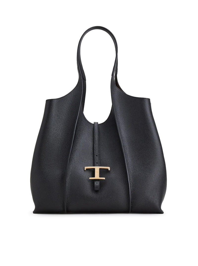 Tod's Women Small T Timeless Bag In Hammered Leather TOD'S