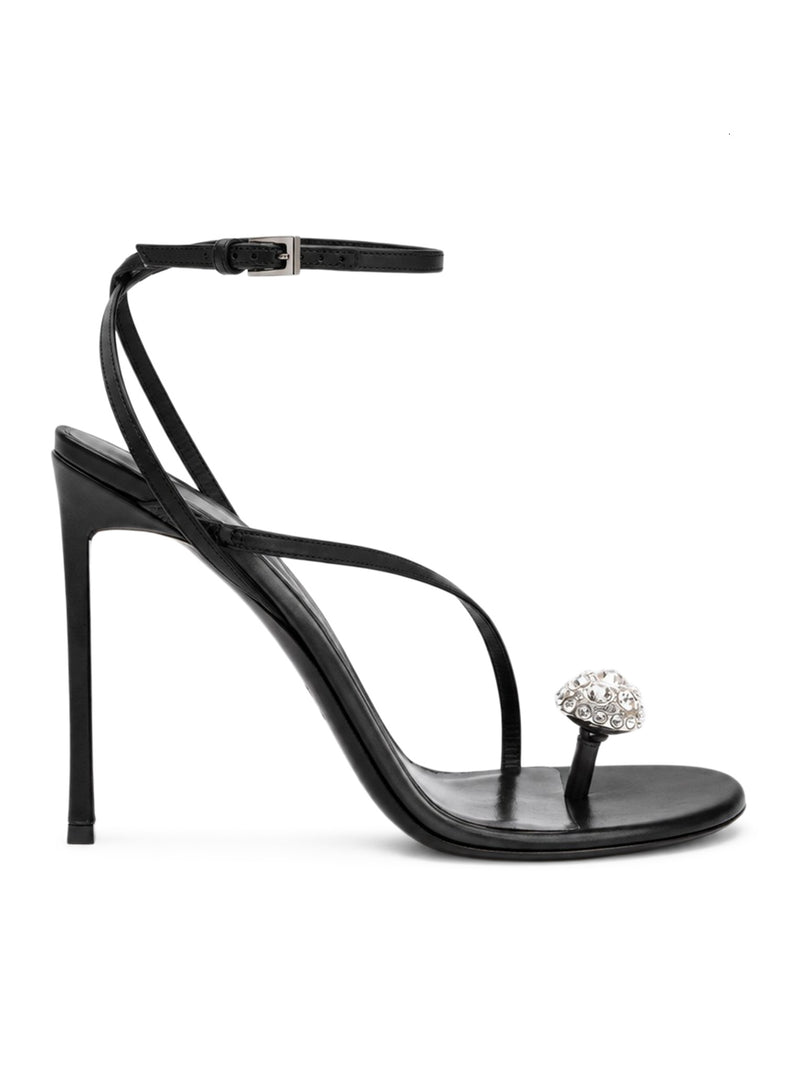 Tom Ford Women Cassia Satin And Crystal Ankle-Strap Sandals TOM FORD