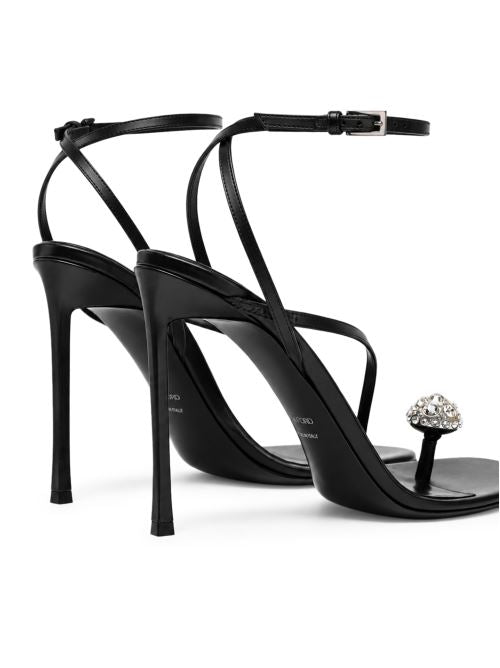 Tom Ford Women Cassia Satin And Crystal Ankle-Strap Sandals TOM FORD