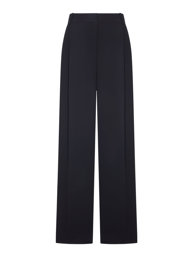 Toteme Women Black Wide Leg Pants TOTEME