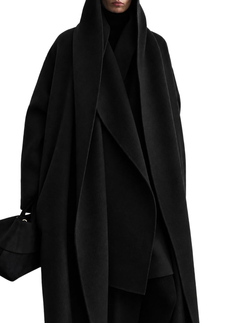 Toteme Women Long Wool Coat With Hood TOTEME