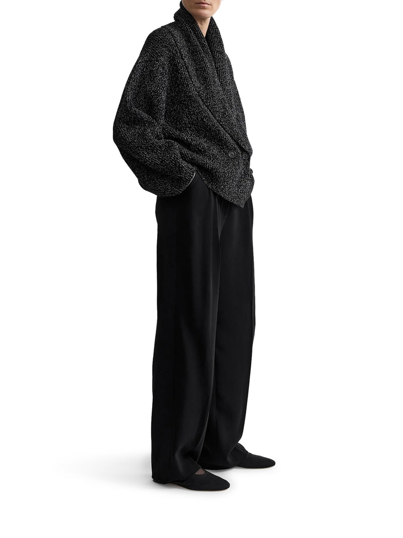 Toteme Women Oversized Cardigan In Mélange Knit TOTEME