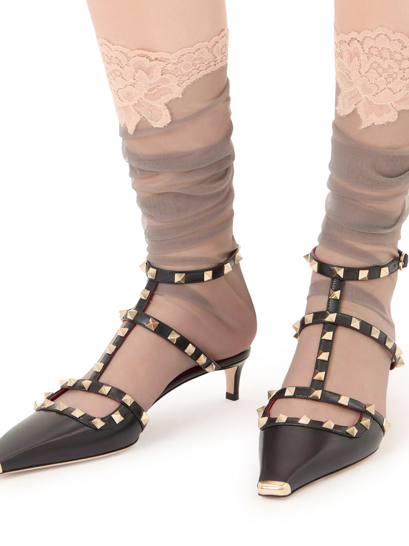 Valentino Garavani Women 40Mm Rockstud Kids Décolleté VALENTINO GARAVANI