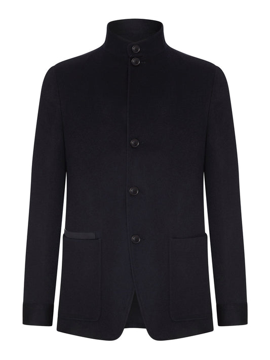 Zegna Men The Count Jacket In Cashmere Oasis ZEGNA