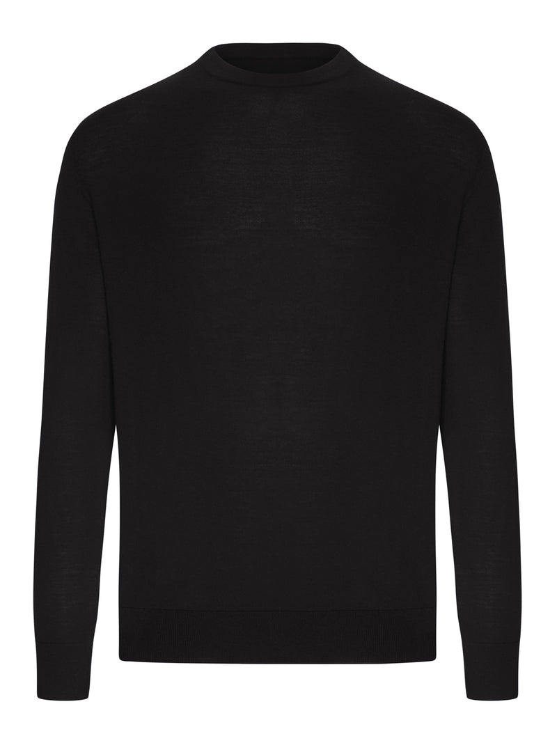 Zegna Men 15Milmil15 Trophy Wool Crewneck ZEGNA
