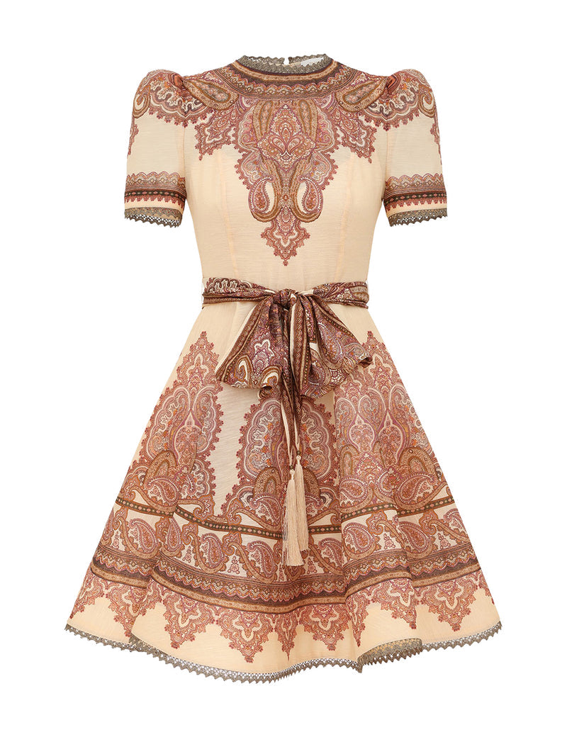 Zimmermann Women Ascent Picnic Mini Dress ZIMMERMANN