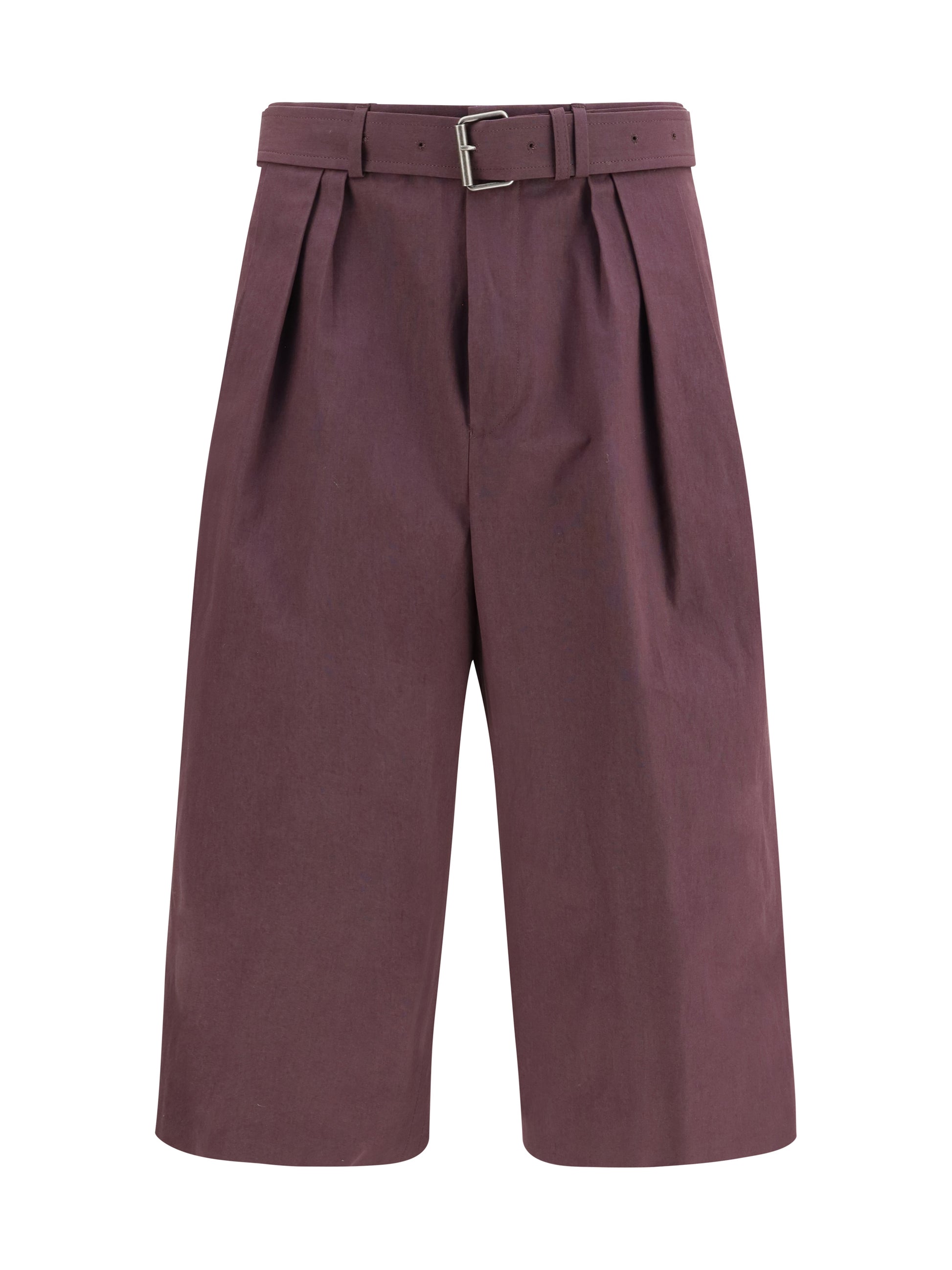 Dries Van Noten Men Cotton Poplin Shorts DRIES VAN NOTEN