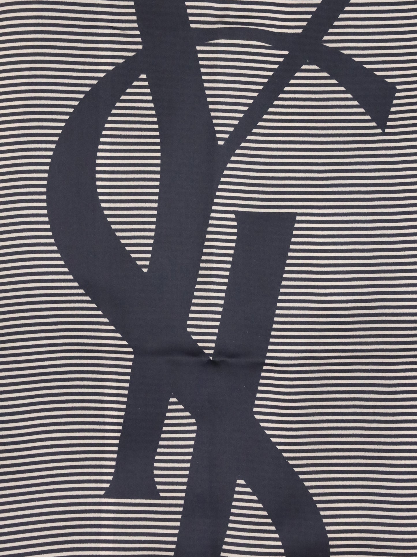 Saint Laurent Women Cassandre Striped Stole SAINT LAURENT