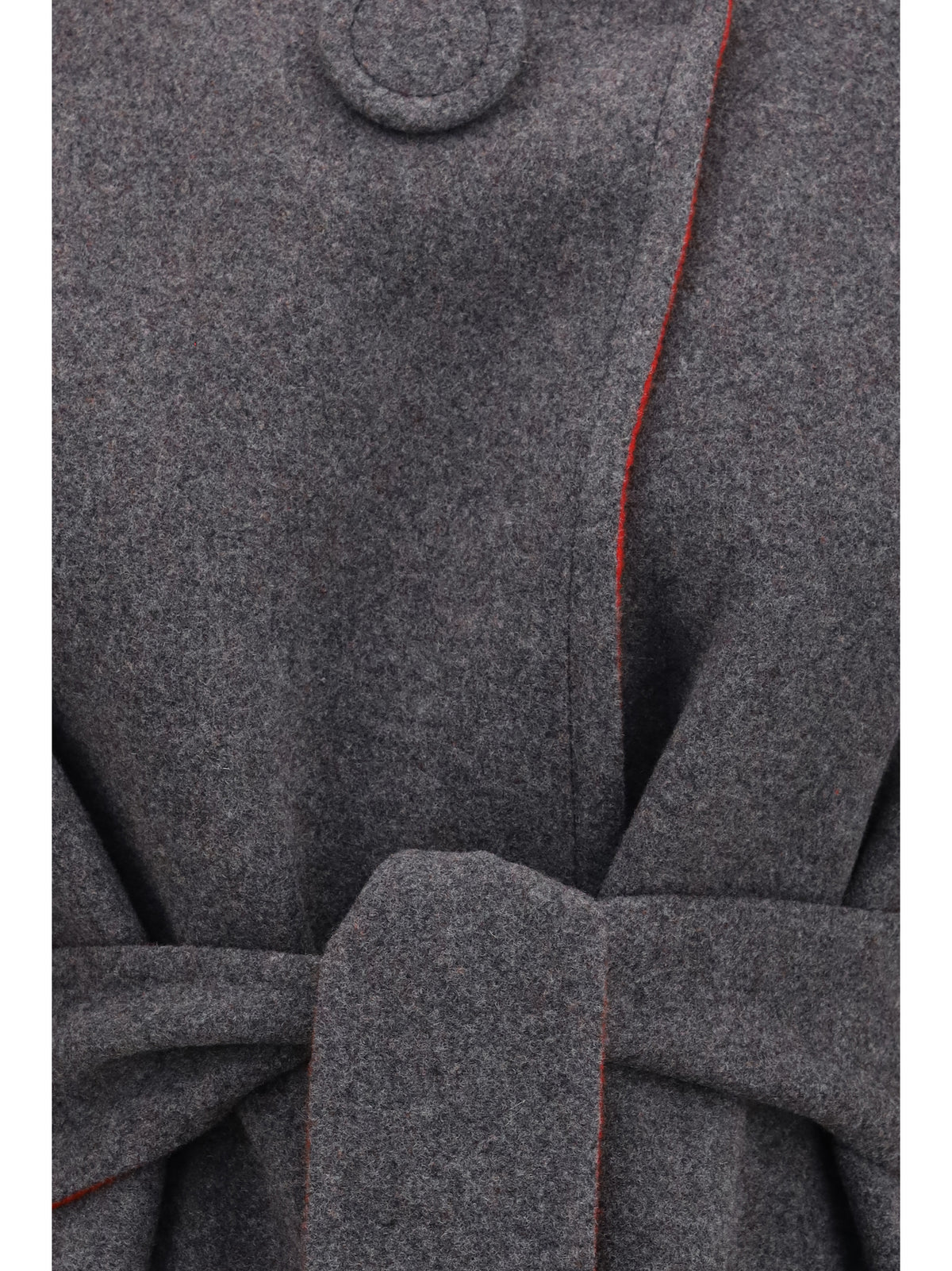 Valentino Women Wool And Cashmere Belted Coat VALENTINO