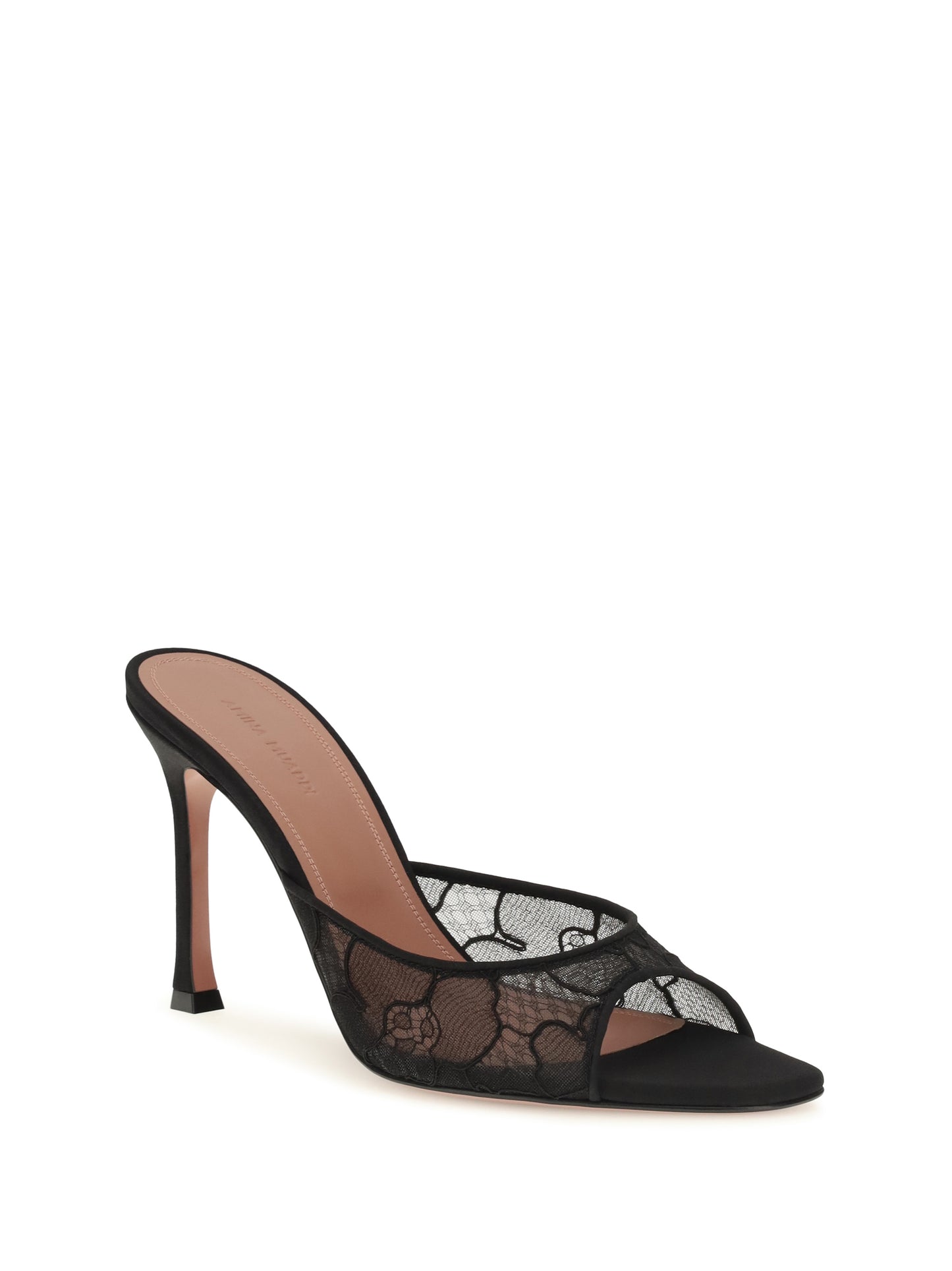 Amina Muaddi Women Alexa Lace Sandals AMINA MUADDI