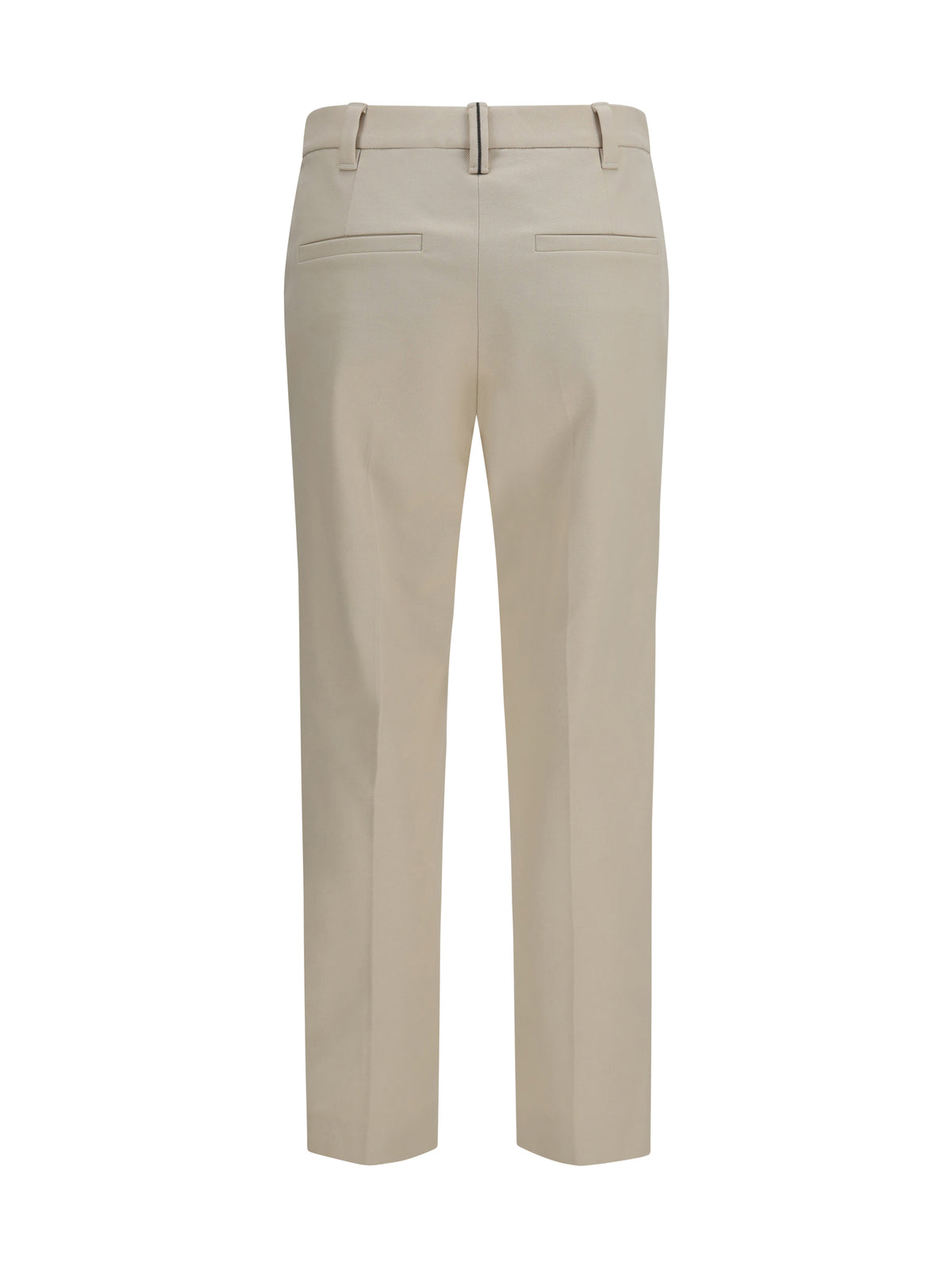 Brunello Cucinelli Women Tailored Cotton Pants BRUNELLO CUCINELLI