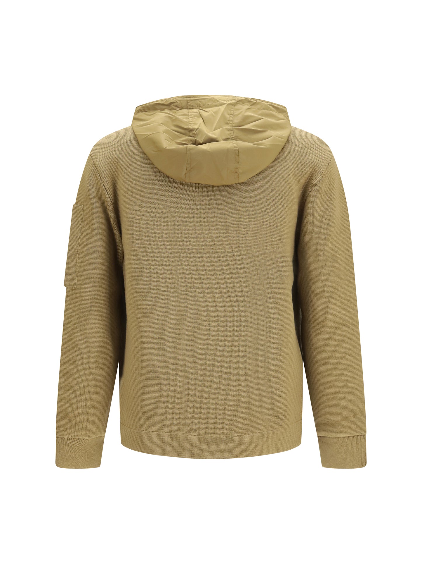 C.P. Company Men Reversible Merino Wool And Stretch Nylon Cardigan C.P. COMPANY