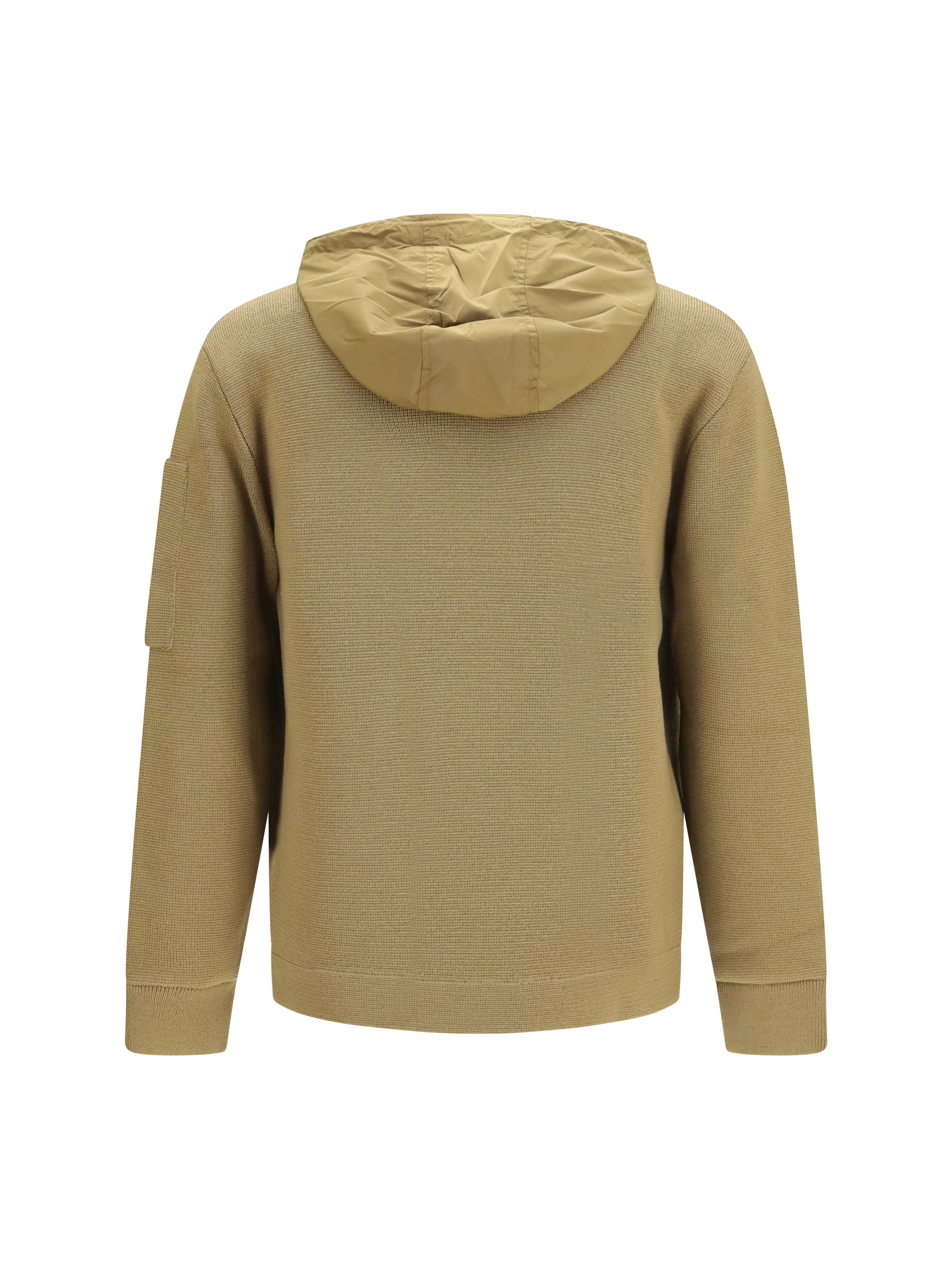 C.P. Company Men Reversible Merino Wool And Stretch Nylon Cardigan C.P. COMPANY