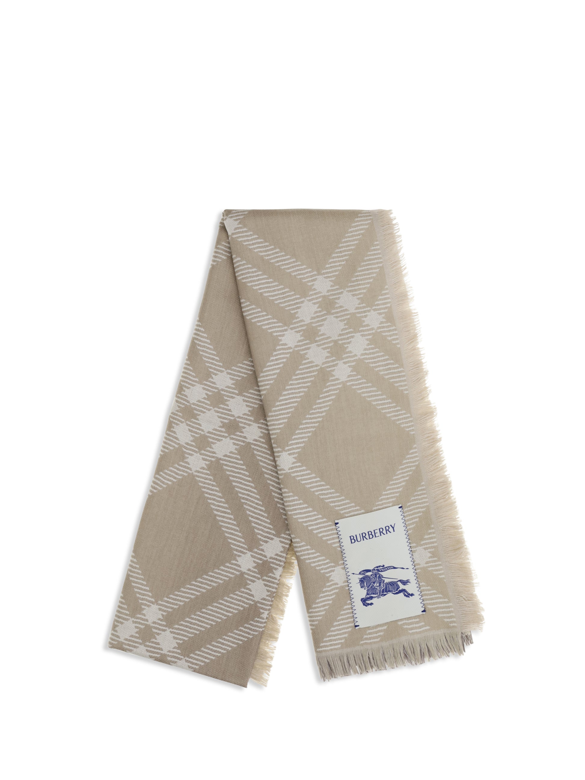 Burberry Women Wool And Silk Scarf BURBERRY