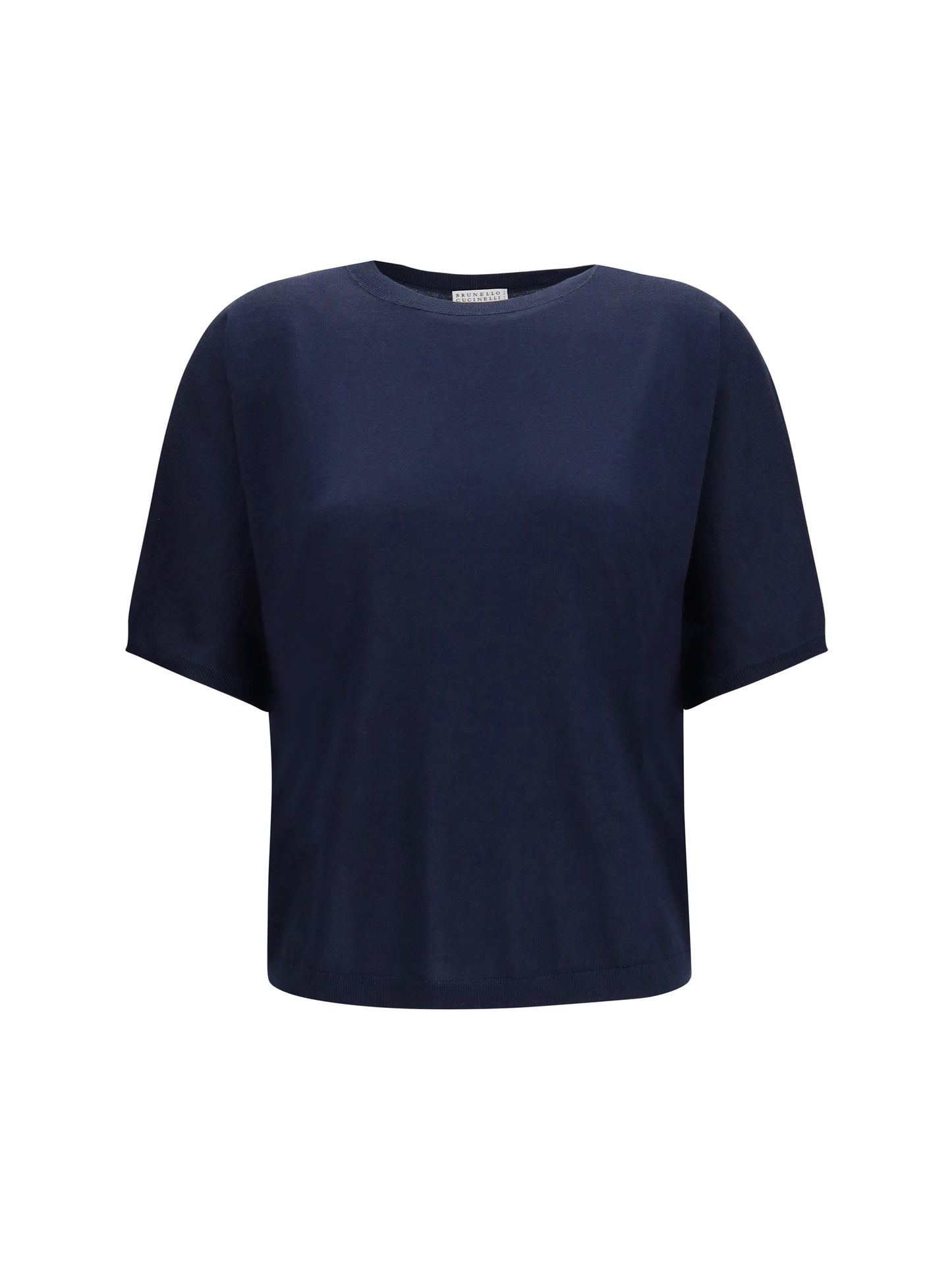 Brunello Cucinelli Women Short-Sleeve Cashmere And Silk Sweater BRUNELLO CUCINELLI