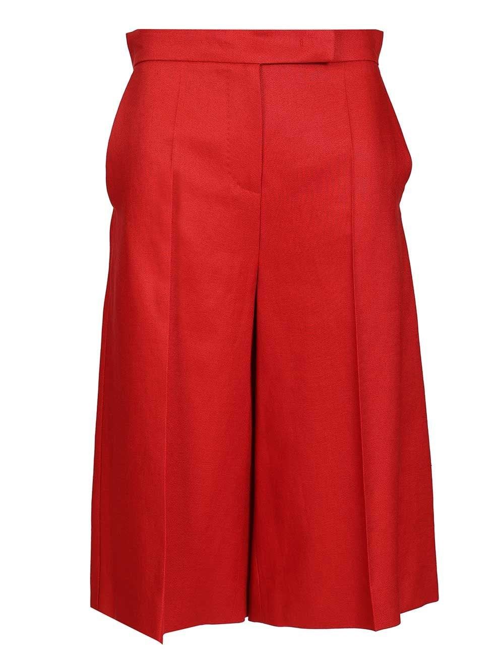 Max Mara Women Linen Twill Bermuda Shorts MAX MARA