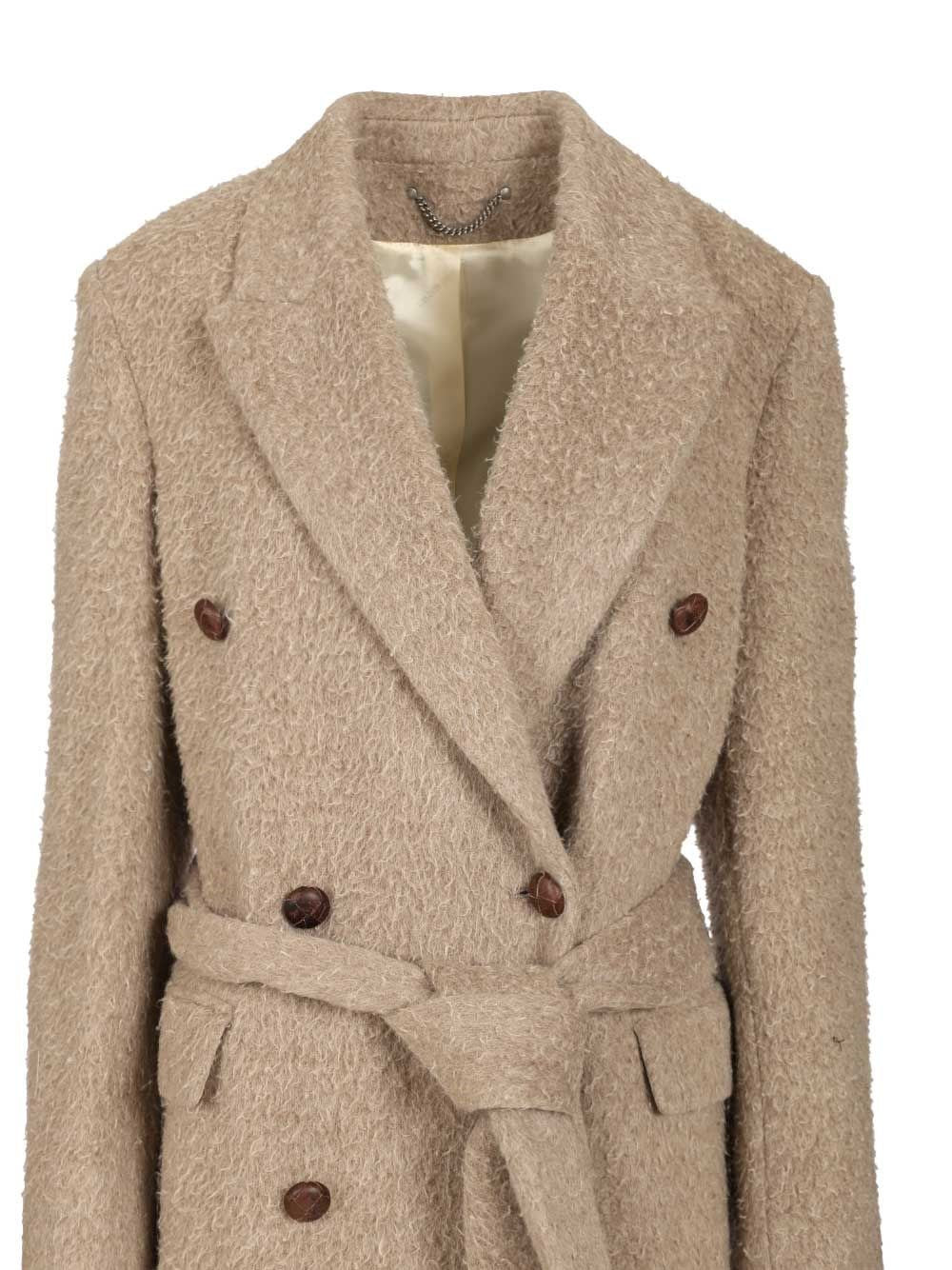 Golden Goose Women Journey Collection Double-Breasted Coat GOLDEN GOOSE