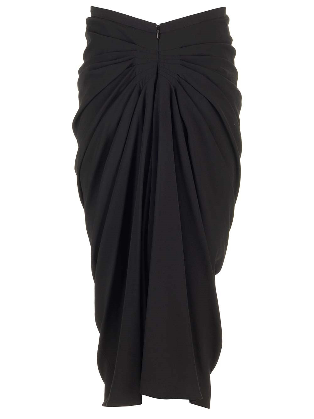 Dries Van Noten Women Wool Jersey Midi Skirt DRIES VAN NOTEN