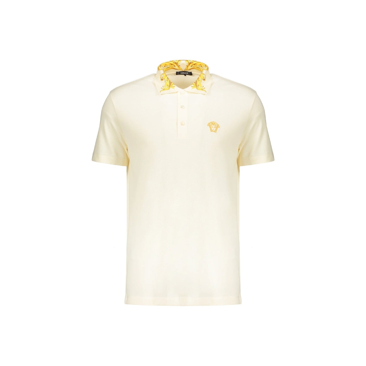 Versace Contrast Collar Polo Men VERSACE