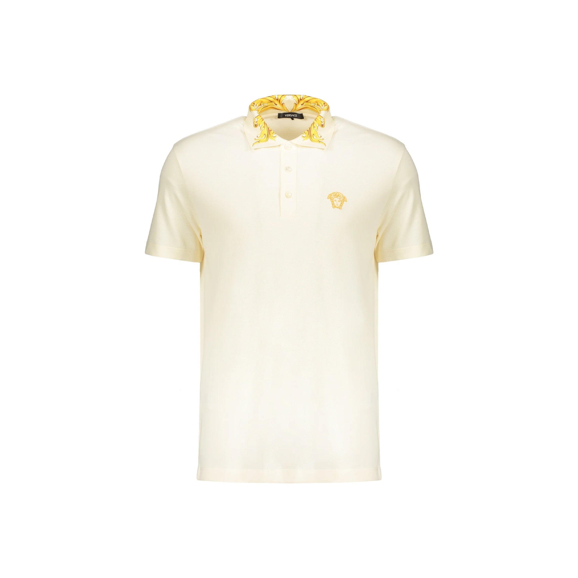 Versace Contrast Collar Polo Men VERSACE