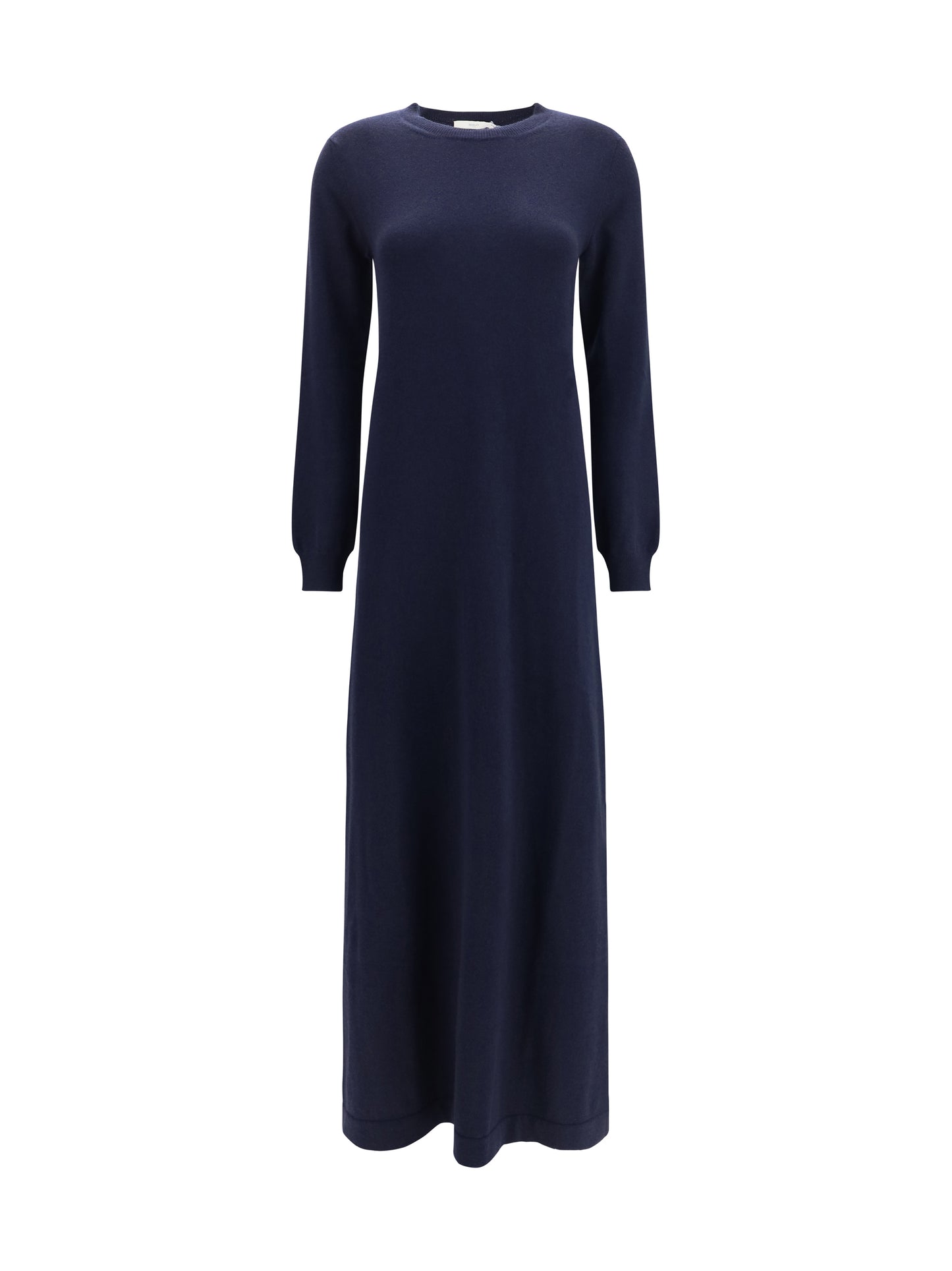 Malo Women Long Cashmere Crewneck Dress MALO