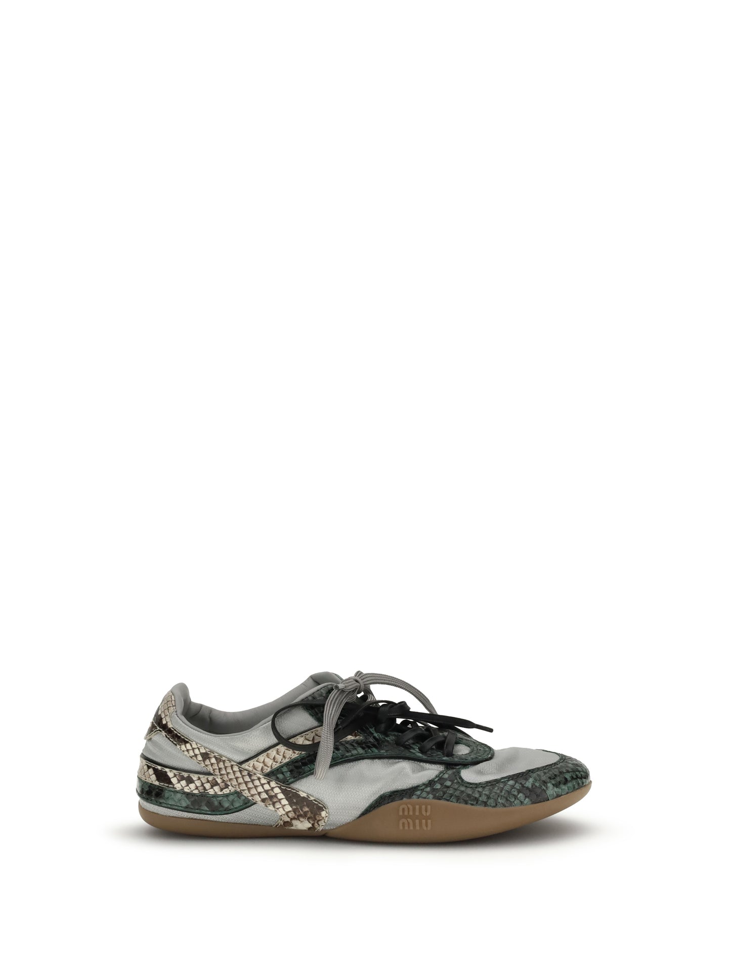 Miu Miu Women Python Print Sneakers MIU MIU
