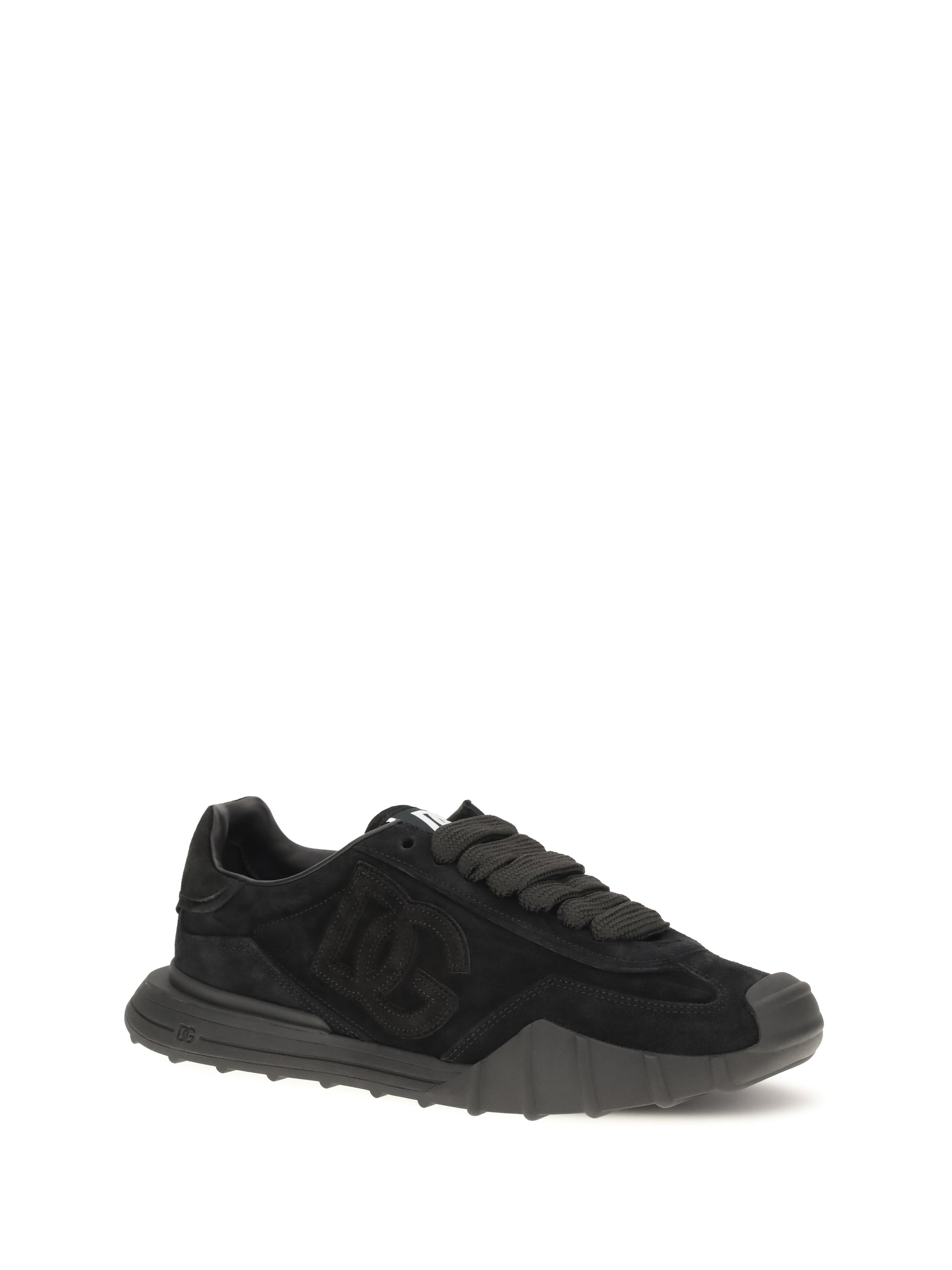 Dolce & Gabbana Men Dg Athletic Sneakers In Suede Leather DOLCE & GABBANA