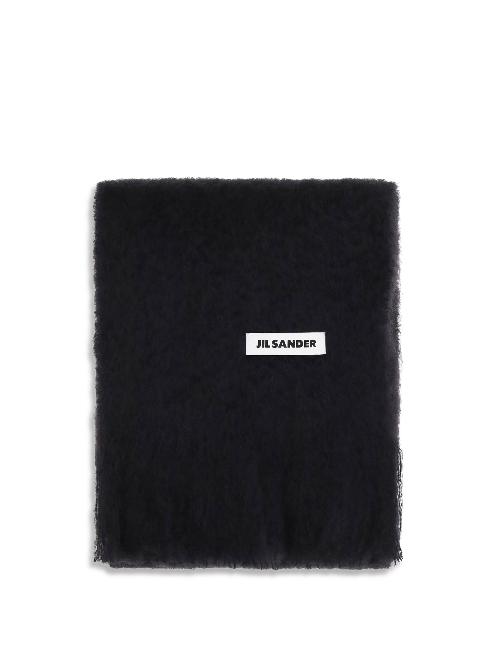 Jil Sander Women Wool Scarf With Logo JIL SANDER