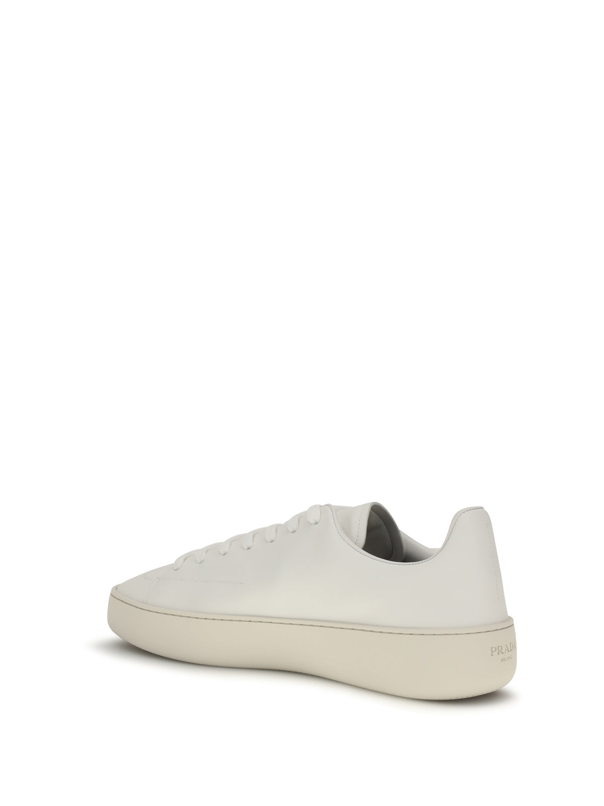 Prada Men Court Leather Sneakers PRADA