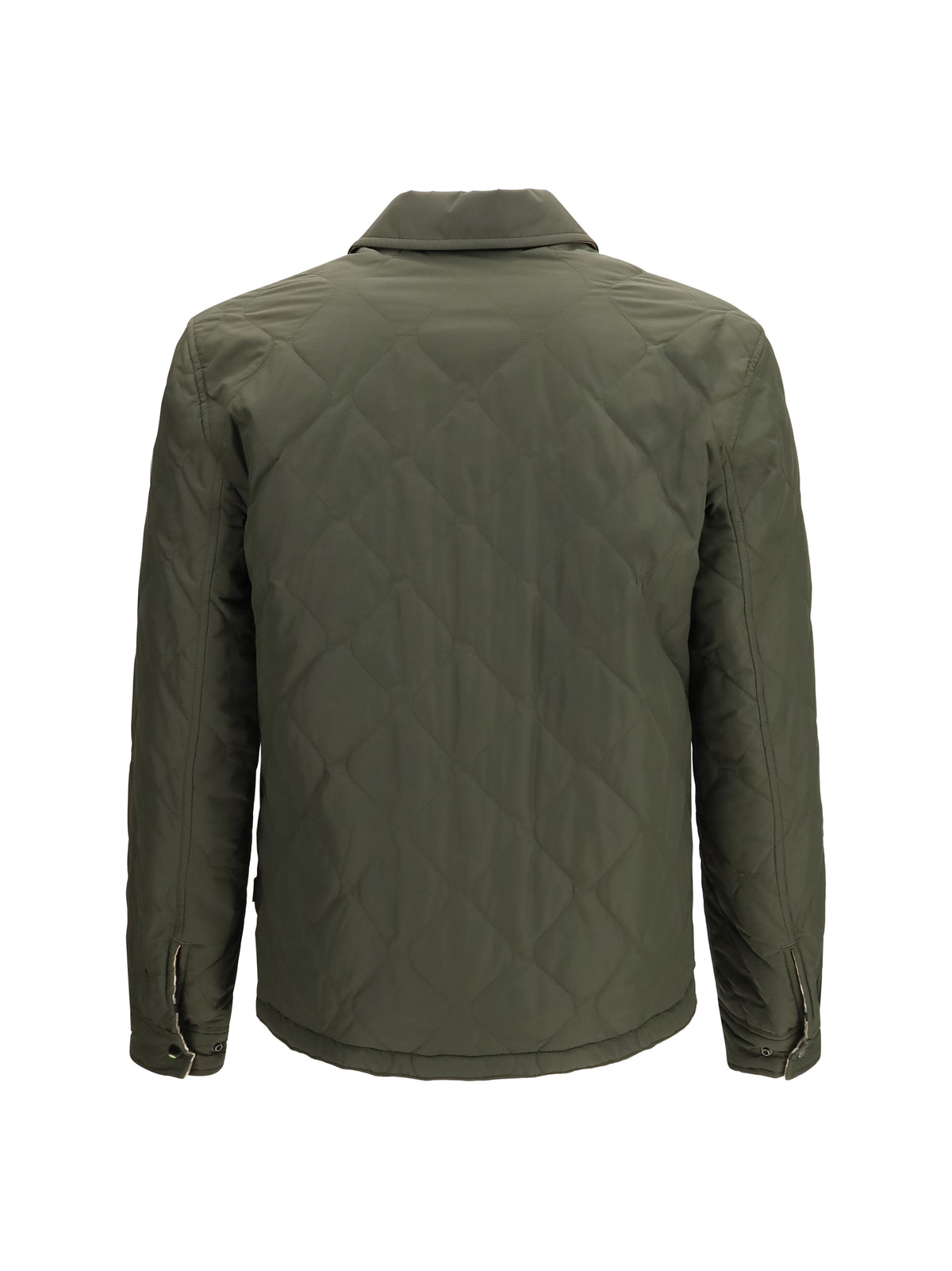 Burberry Men Brighton Reversible Quilted Nylon Shirt BURBERRY