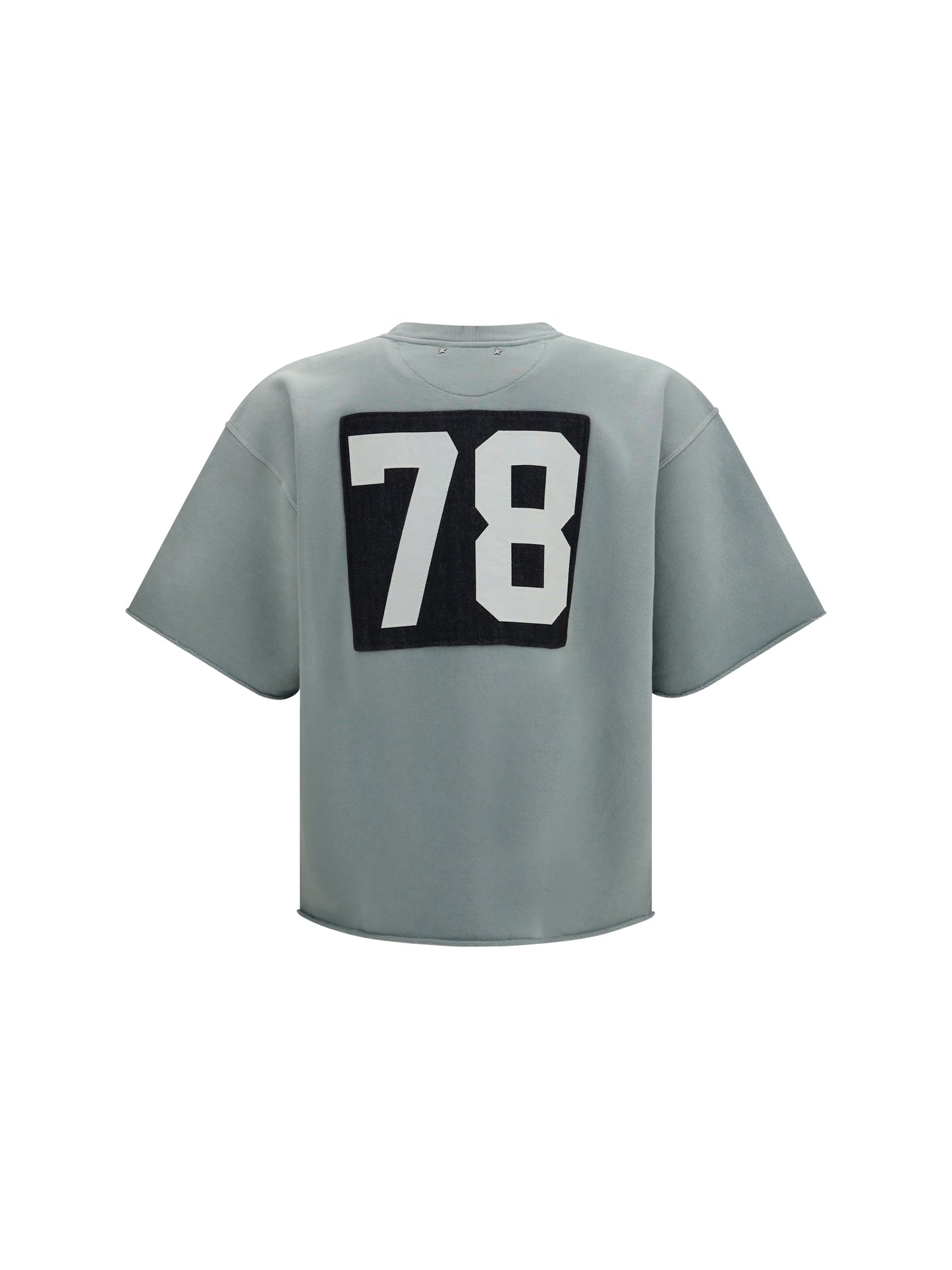 Golden Goose Men Short-Sleeve Sweatshirt With Back Print GOLDEN GOOSE