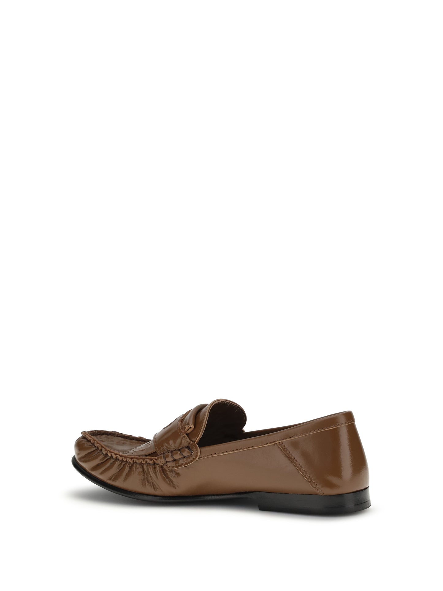 Marni Women Leather Loafers With Tassels And Foldable Heel MARNI