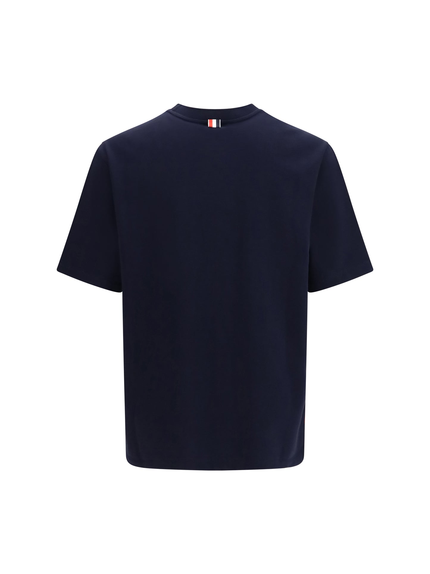 Thom Browne Men Colorblock T-Shirt With 4-Bar Detail THOM BROWNE