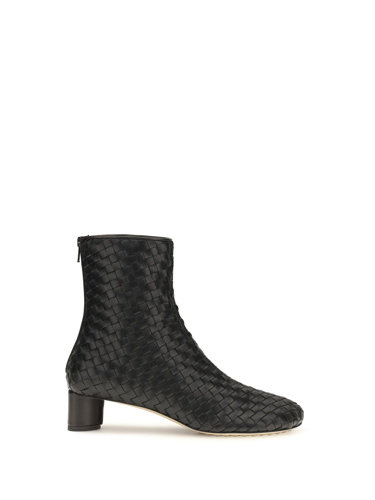 Bottega Veneta Women Cherry Intrecciato Ankle Boots BOTTEGA VENETA