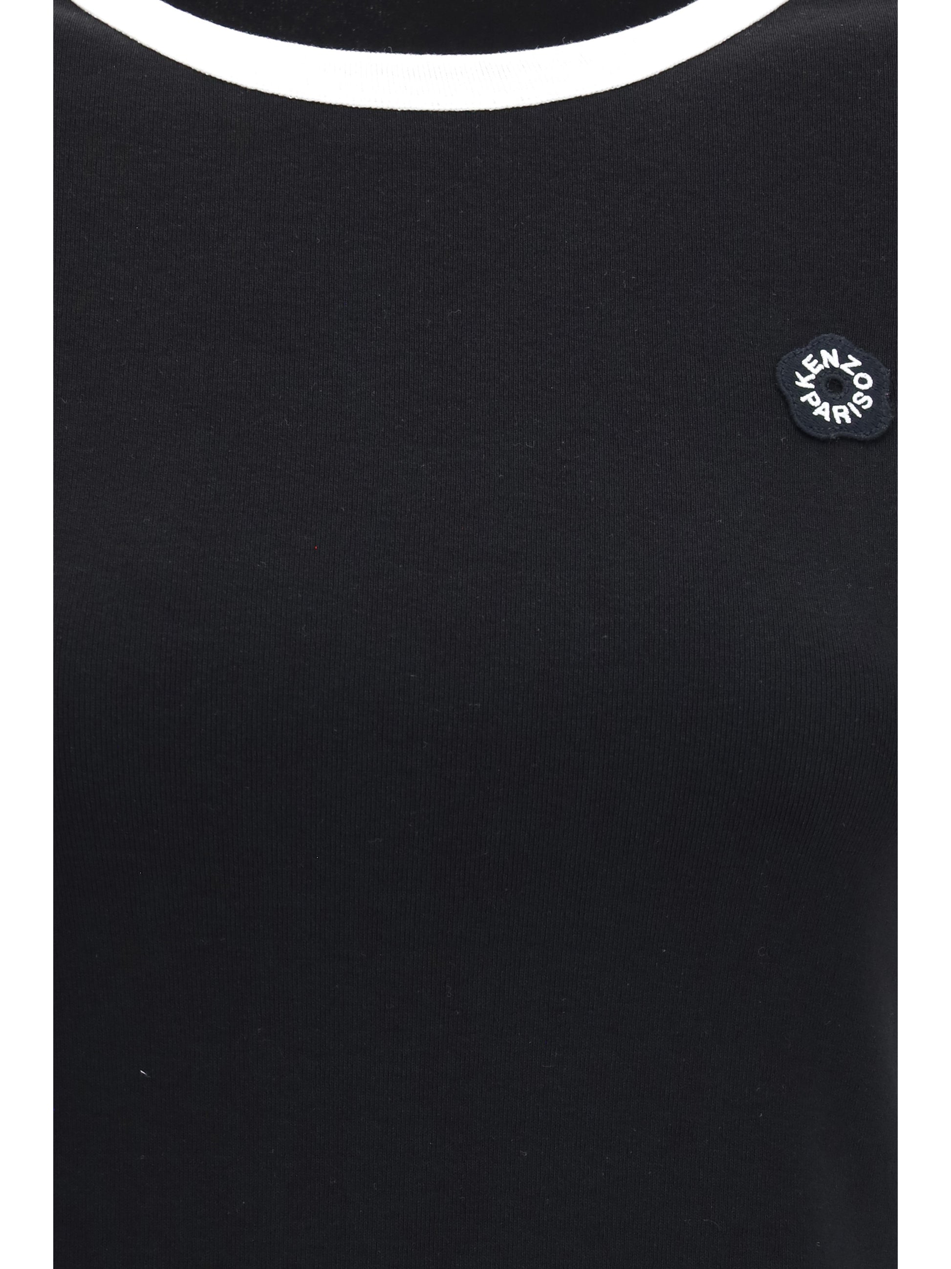 Kenzo Women Boke Flower 2.0 Embroidered Cotton T-Shirt KENZO