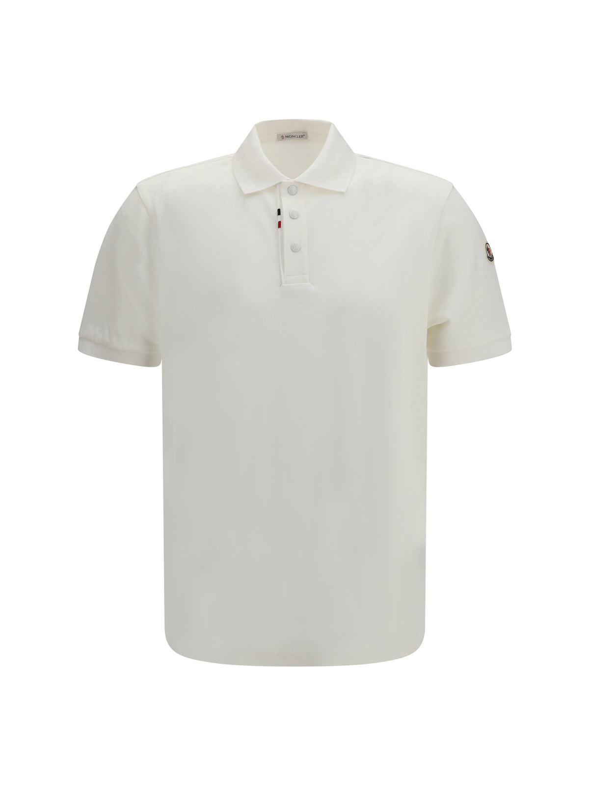 Moncler Men Cotton Piqué Polo Shirt With Logo MONCLER