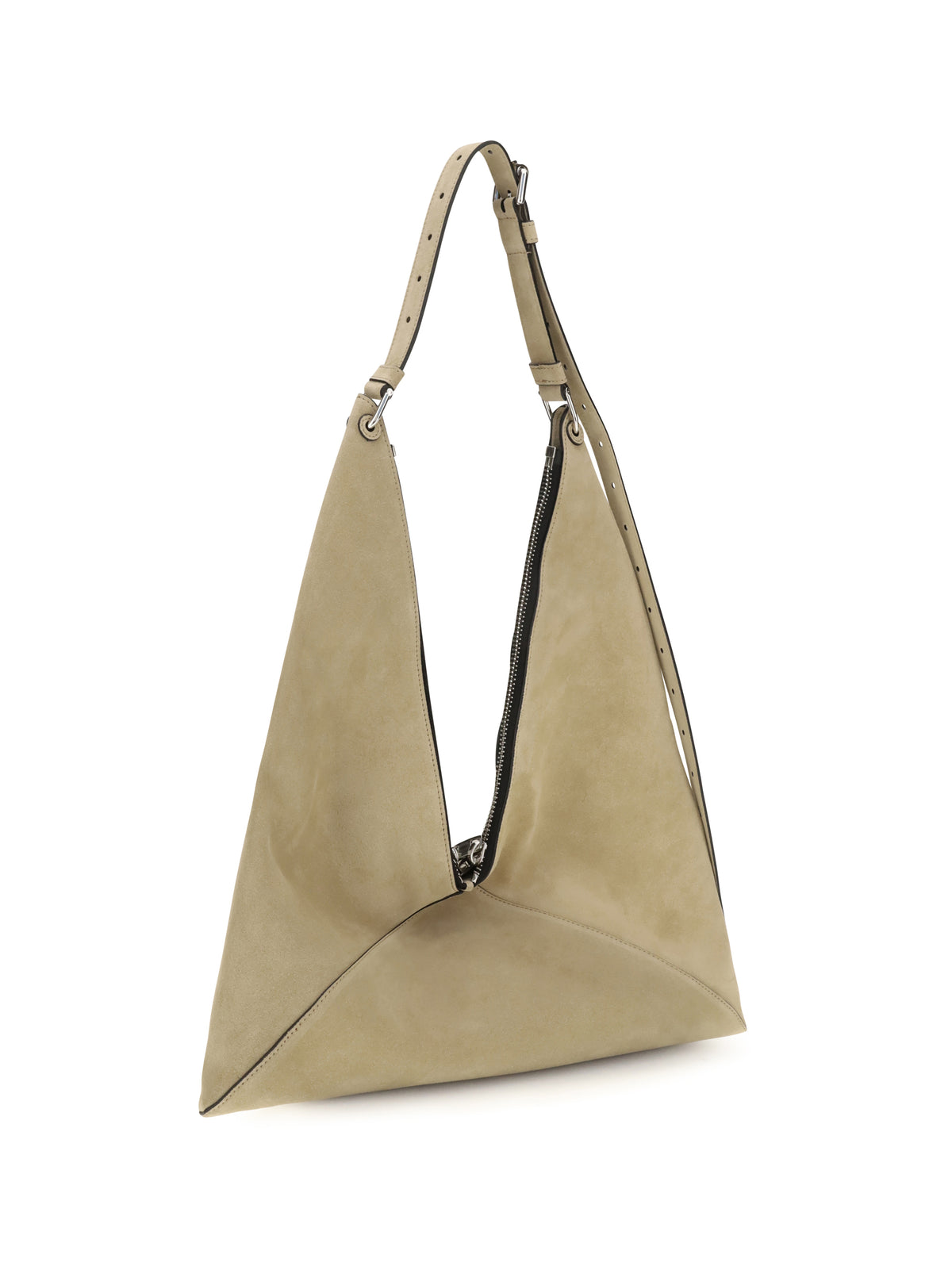 Moschino Women Suede Hobo Tote Bag MOSCHINO