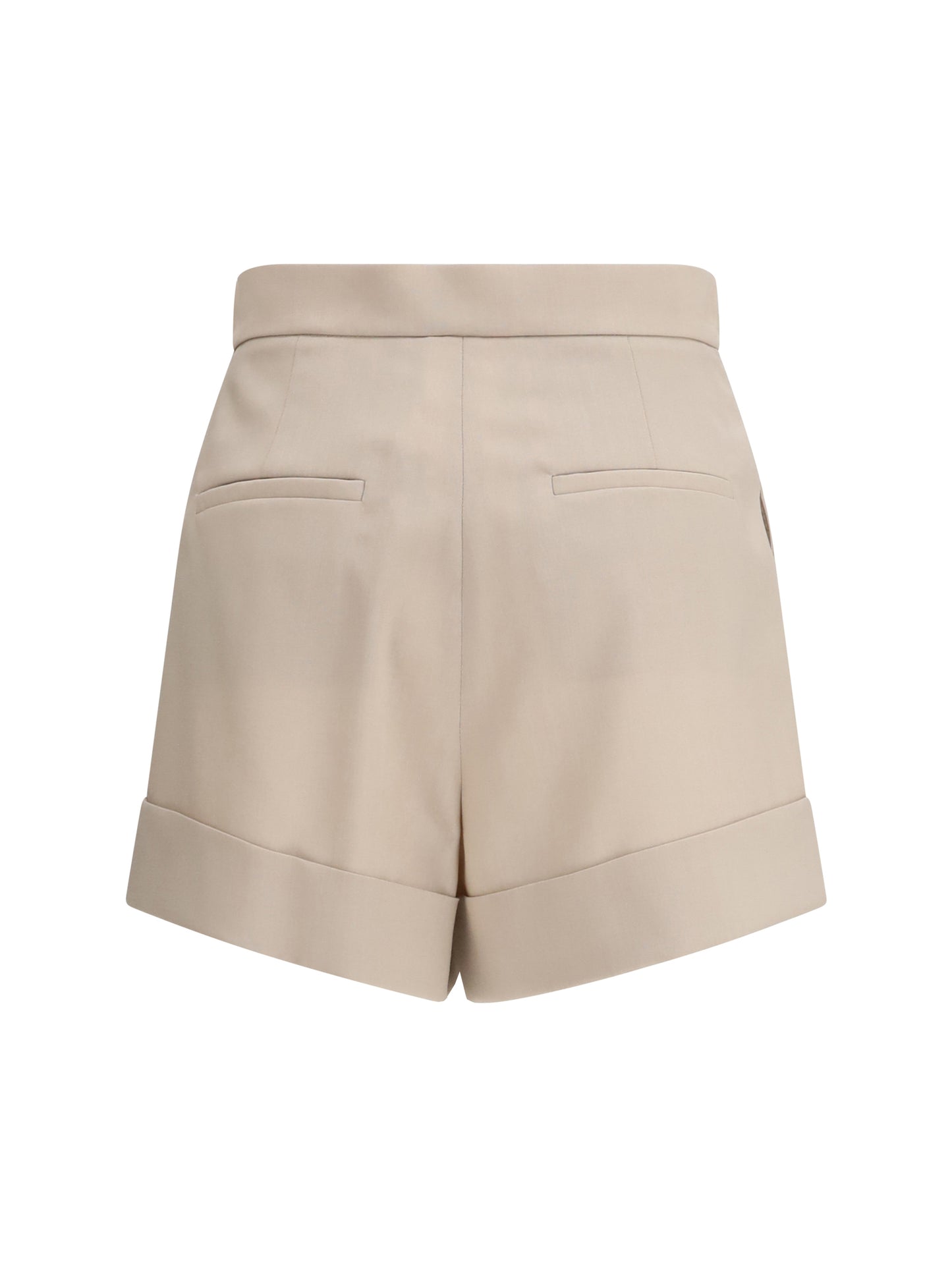 Max Mara Women Mohair And Silk Canvas Shorts MAX MARA